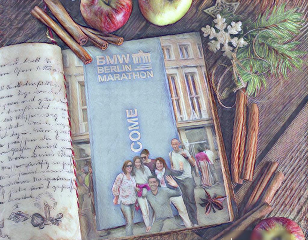 El runclub en el maratón de Berlín