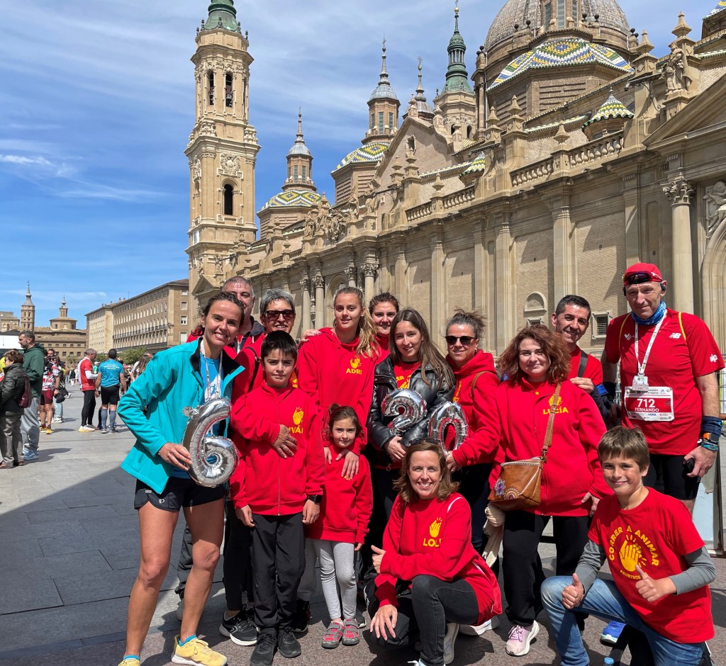 El maratón de Zaragoza 2023, donde nos dejamos la voz&nbsp;correanimando